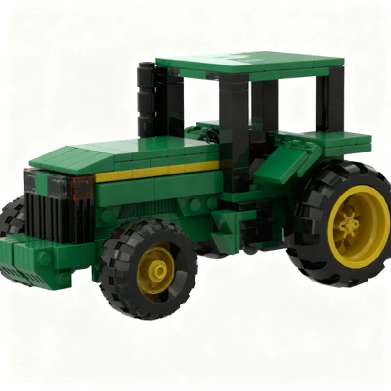 231PCS MOC Technology Green Farm Tractor Model DIY Creative Assembly Brick Display Birthday Gift Collectible Decoration Home
231PCS MOC Technology Green Farm Tractor Model DIY Creative Assembly Brick Display Birthday Gift Collectible Decoration Home