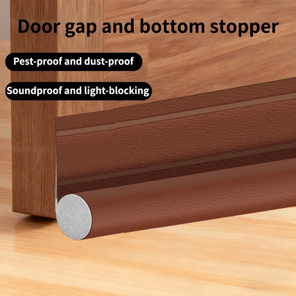 Adjustable Door Bottom Seal Strip Weather Strip Under Door Draft Stopper Thicker Anti-Cold Gap Blocker Sealing Weather Strip
Adjustable Door Bottom Seal Strip Weather Strip Under Door Draft Stopper Thicker Anti-Cold Gap Blocker Sealing Weather Strip