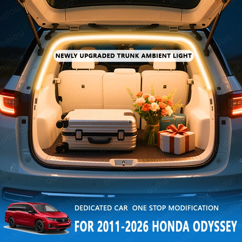 FOR 2011-2026 Honda ODYSSEY 2019-2026 Passport trunk modification Atmosphere lights White warm white Rear Trunk LED Light Bar
FOR 2011-2026 Honda ODYSSEY 2019-2026 Passport trunk modification Atmosphere lights White warm white Rear Trunk LED Light Bar