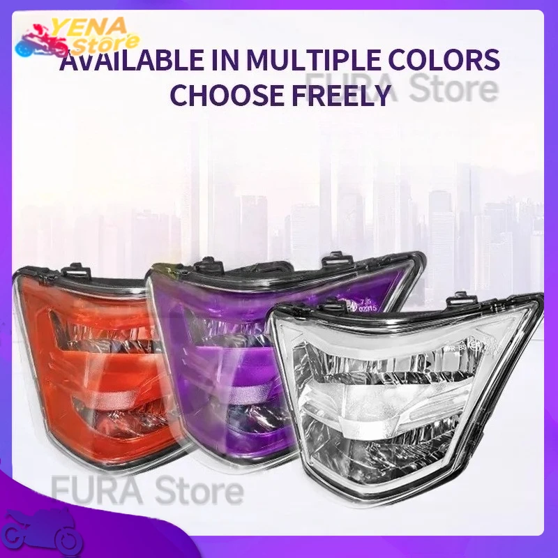 LED Headlight Assembly for Yamaha LC135 V1 Motorcycle Modified Transparent Headlights with Far and Near Beam for Scooter ATV
LED Headlight Assembly for Yamaha LC135 V1 Motorcycle Modified Transparent Headlights with Far and Near Beam for Scooter ATV