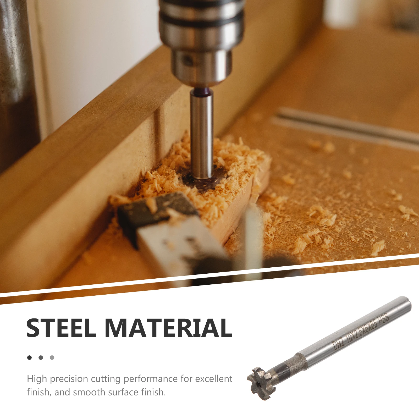 High Speed Steel T Slot Milling Cutter Professional Grooving Tool for Woodworking Metal Cutting Cnc Milling Machines Efficiency
High Speed Steel T Slot Milling Cutter Professional Grooving Tool for Woodworking Metal Cutting Cnc Milling Machines Efficiency