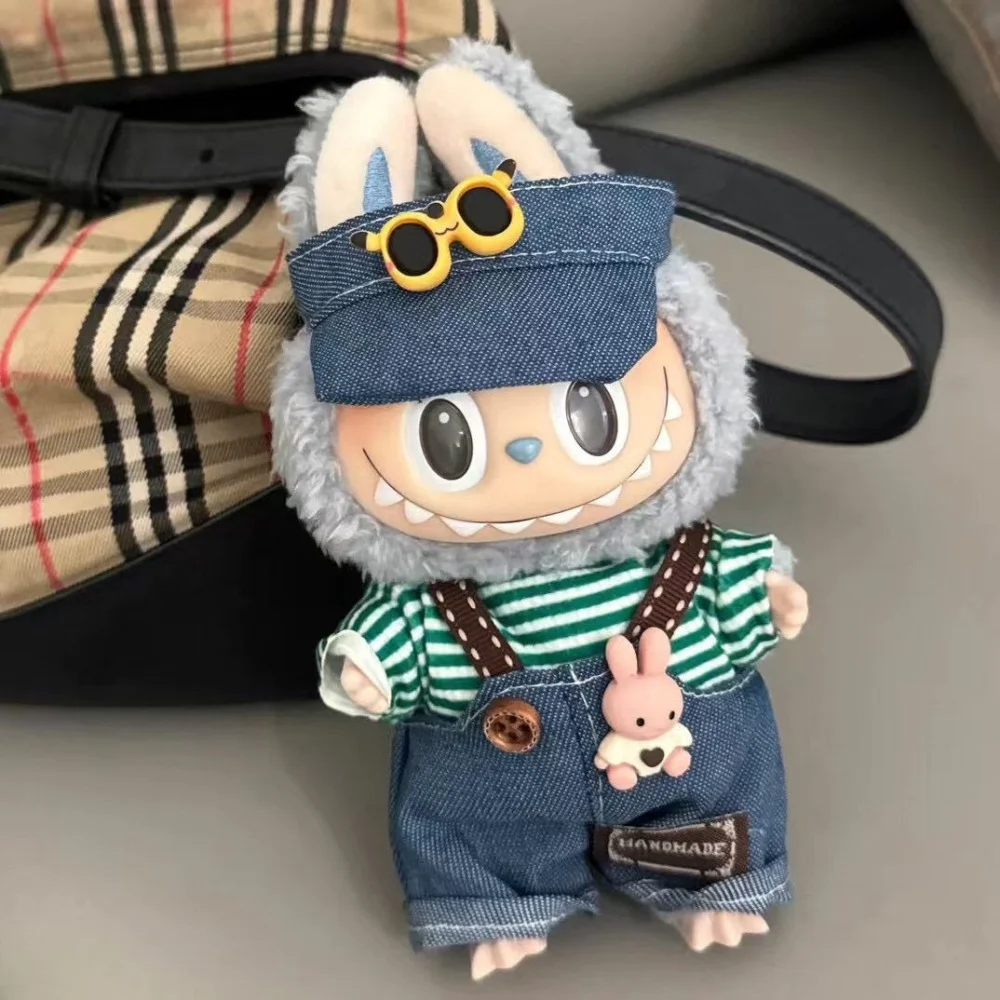 17cm Labubu Clothes Macaron Striped Suspenders Suit Kawaii Mini V1 V2 Labubu Clothing Plush Doll Accessories Gift
17cm Labubu Clothes Macaron Striped Suspenders Suit Kawaii Mini V1 V2 Labubu Clothing Plush Doll Accessories Gift