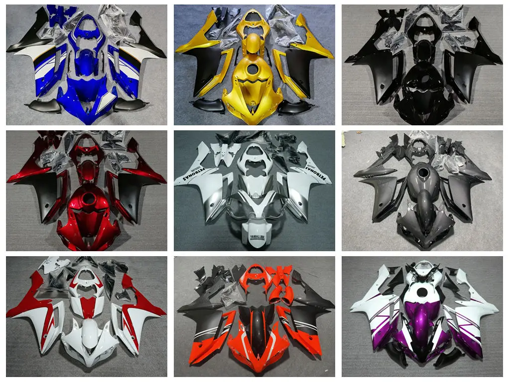 4 Gift New ABS Air Deflector Kit - Suitable for Yamaha YZF1000 R1 models from 2007 to 2008 07 08. Accessories. Customizable.
4 Gift New ABS Air Deflector Kit - Suitable for Yamaha YZF1000 R1 models from 2007 to 2008 07 08. Accessories. Customizable.