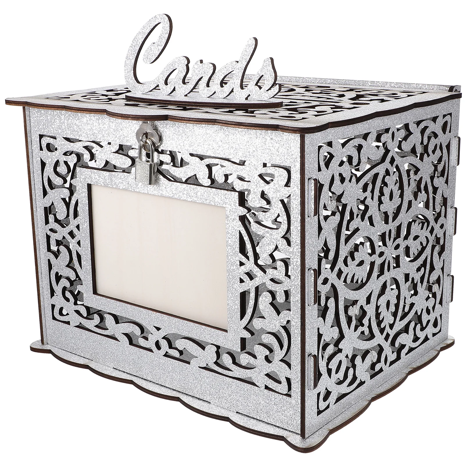 Wedding Card Box Greeting Cards Container Wooden Anniversary Boxes Blessing Holder Hollow Box Envelopes Cards Wedding rustic
Wedding Card Box Greeting Cards Container Wooden Anniversary Boxes Blessing Holder Hollow Box Envelopes Cards Wedding rustic