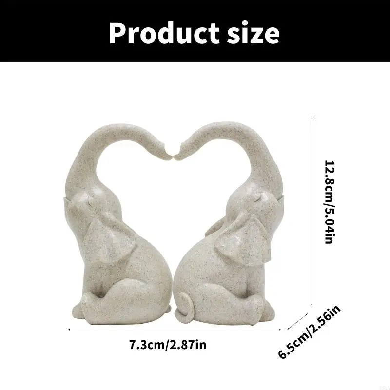 Love Elephant Garden Statue Resin Sculpture for Couples and Families Charm Decoration for Indoor and Outdoor Setting
Love Elephant Garden Statue Resin Sculpture for Couples and Families Charm Decoration for Indoor and Outdoor Setting