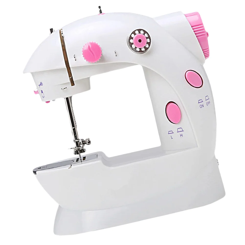 Mini Multifunctional Stitch Sewing Machine Portable Auto Winding Mending Machine LED Plug Pink Easy for Home Projects
Mini Multifunctional Stitch Sewing Machine Portable Auto Winding Mending Machine LED Plug Pink Easy for Home Projects