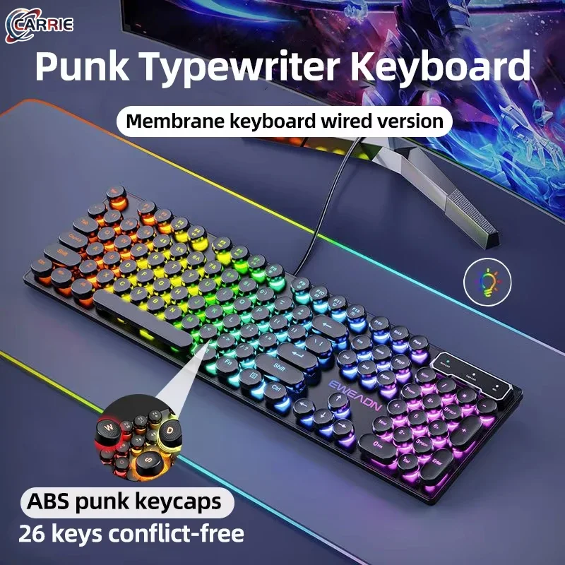 GX30 RGB Membrane Gaming 104 Keys Mechanical Detachable Wrist Rest Smooth Linear Switch Keyboard Brown Axis
GX30 RGB Membrane Gaming 104 Keys Mechanical Detachable Wrist Rest Smooth Linear Switch Keyboard Brown Axis