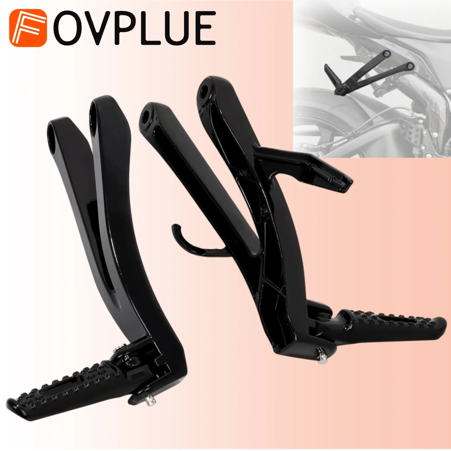 Motorcycle Rear accessories Passenger Footpegs pedal Mount Kit For Honda CBR600RR 2007-2024 CBR600RR ABS 2009-2023 CBR600RA 2024
Motorcycle Rear accessories Passenger Footpegs pedal Mount Kit For Honda CBR600RR 2007-2024 CBR600RR ABS 2009-2023 CBR600RA 2024