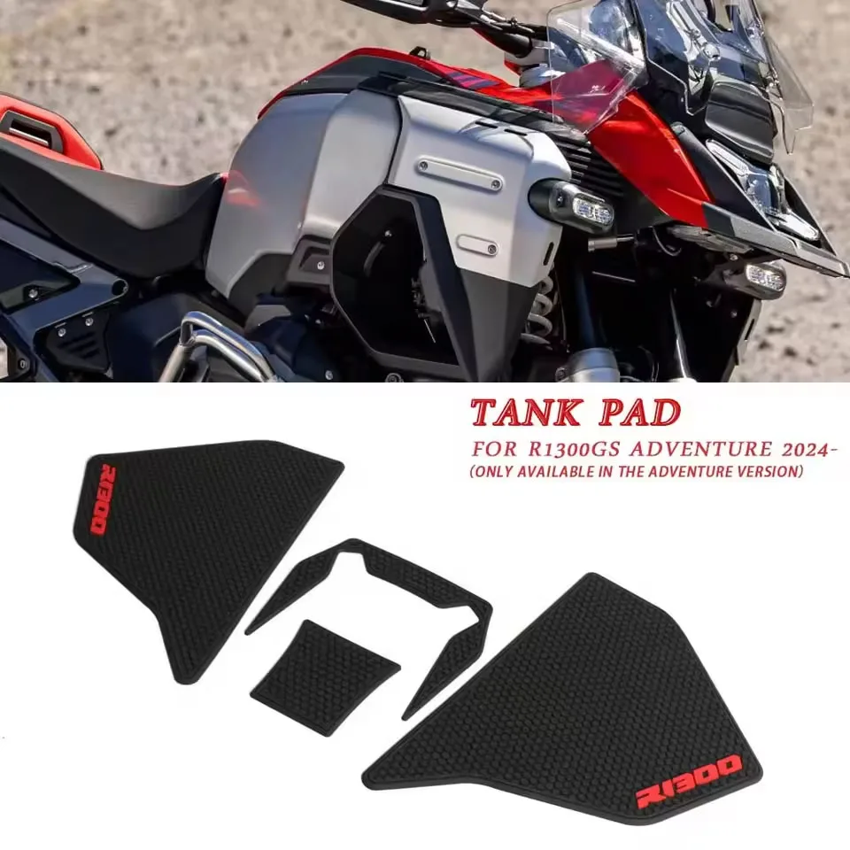 Комплект накладок на бак для BMW R1300GSA R1300 GS ADV, новая резиновая наклейка для мотоцикла, защита R1300GS Adventure 2024 2025