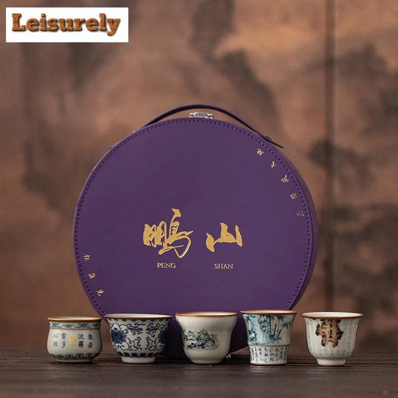 5pc Beige Ru Kiln Cracked Glaze Teacup Traditional Tea Bowl Tea Pair Tea-tasting Personal Cup Jianzhan Master Cups Teaware Craft
5pc Beige Ru Kiln Cracked Glaze Teacup Traditional Tea Bowl Tea Pair Tea-tasting Personal Cup Jianzhan Master Cups Teaware Craft