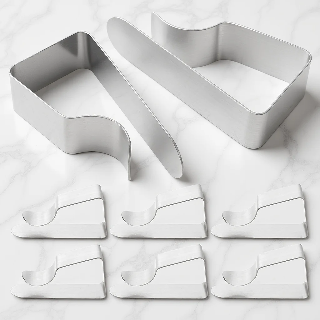 8Pcs Trapezoid Stainless Steel Tablecloth Clips One-Piece Holders for Outdoor Picnic Table Skirt Clamps Secure Fix
8Pcs Trapezoid Stainless Steel Tablecloth Clips One-Piece Holders for Outdoor Picnic Table Skirt Clamps Secure Fix