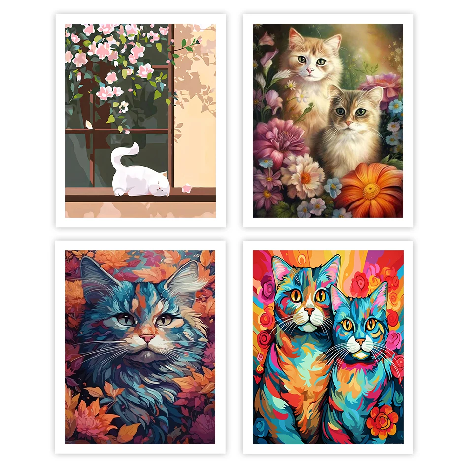 GATYZTORY Painting By Numbers For Drawing Cats Diy Set Art Supplies Picture Frame On Canvas Decorative Watercolor Oil Home Decor
GATYZTORY Painting By Numbers For Drawing Cats Diy Set Art Supplies Picture Frame On Canvas Decorative Watercolor Oil Home Decor
