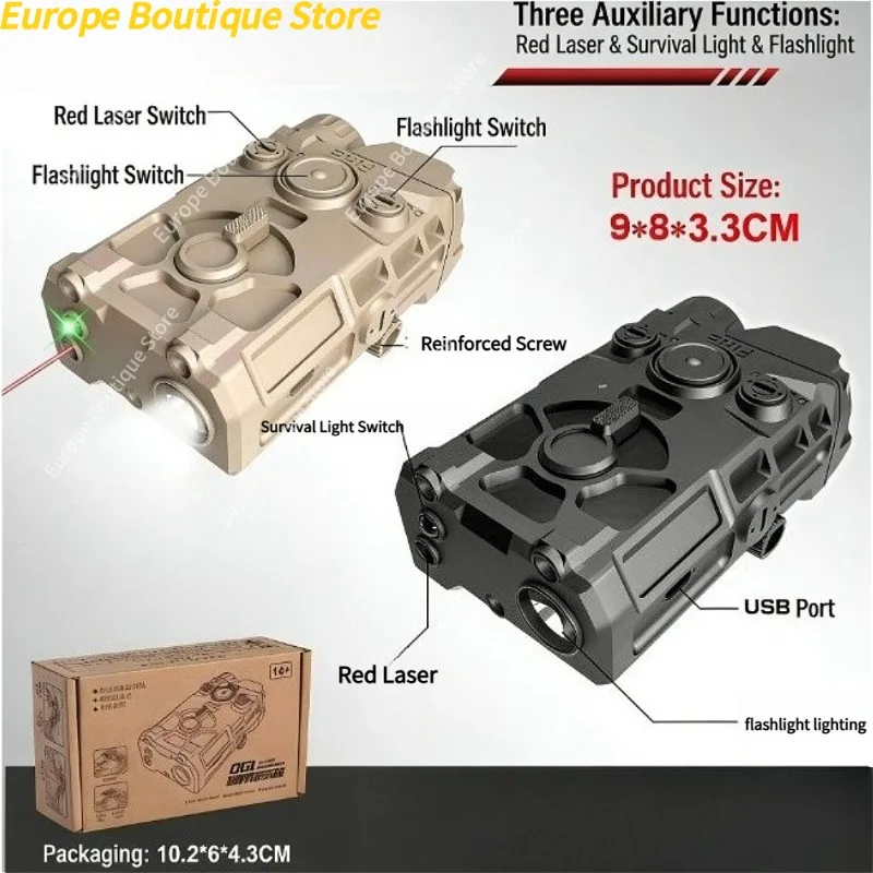 Multi Function Infrared Flashlight 20mm Rail Compatible Universal Battery Box Accessory
Multi Function Infrared Flashlight 20mm Rail Compatible Universal Battery Box Accessory