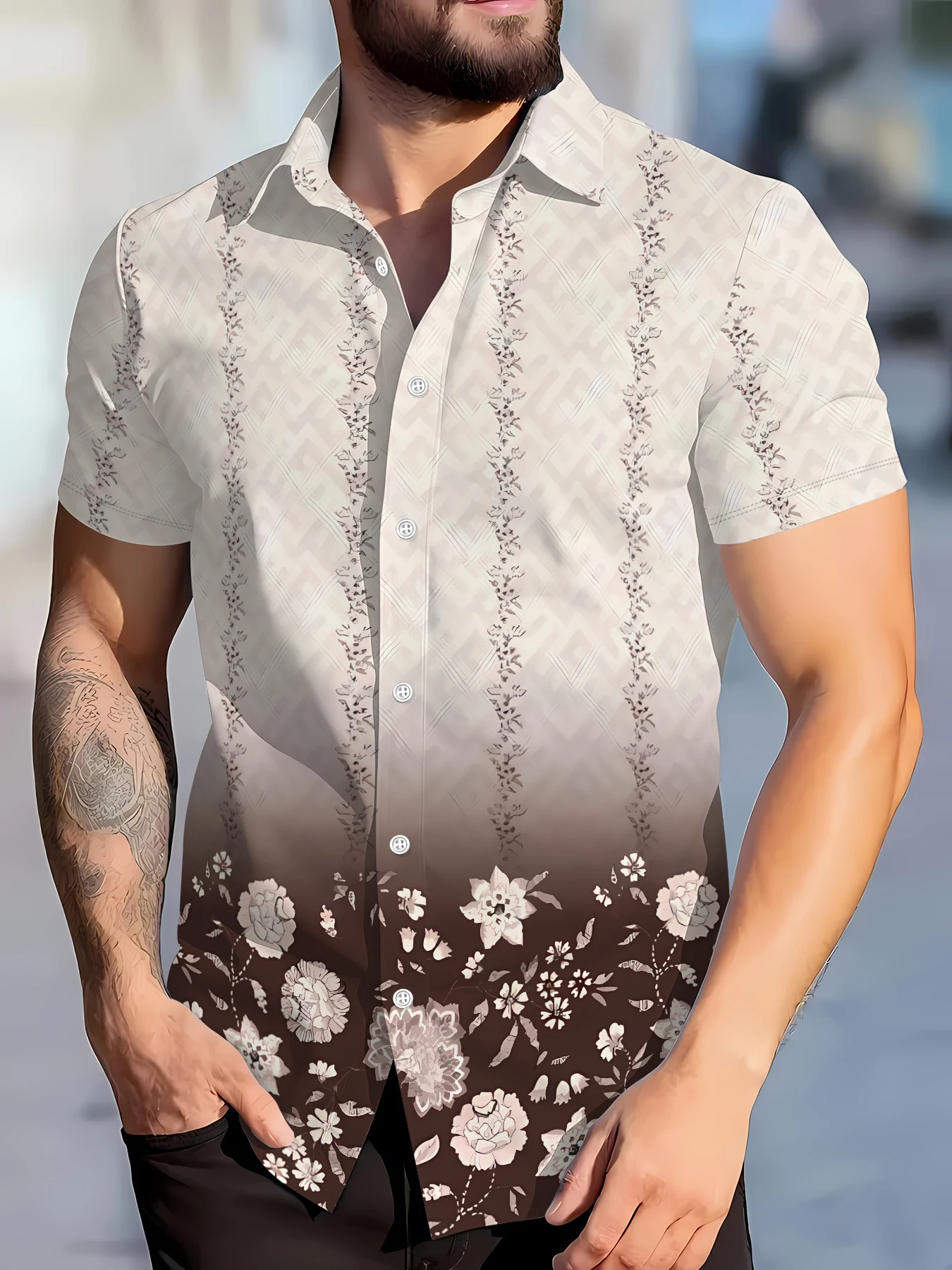 2026 Summer Men's Shirt - 3D Printed Design Breathable and Sweat-Wicking Casual and Fashionable Men's Clothing
2026 Summer Men's Shirt - 3D Printed Design Breathable and Sweat-Wicking Casual and Fashionable Men's Clothing
