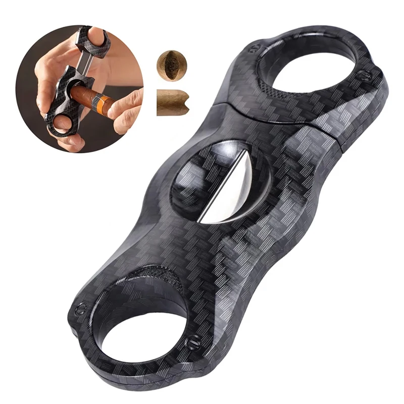 Cigar V-Shaped Cigar Cutter With Sharp Blades, Capable Of Cutting Up To 60 Rings Of Professional Smoking Cigar Accessories
Cigar V-Shaped Cigar Cutter With Sharp Blades, Capable Of Cutting Up To 60 Rings Of Professional Smoking Cigar Accessories