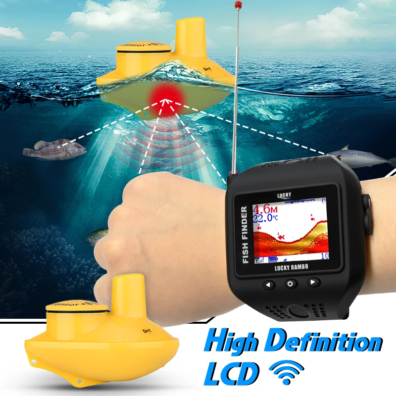 MEREDITH Smart Fish Finder - Portable Fish Finder and Depth Finder For Recreational Fishing From Dock, Shore Or Bank
MEREDITH Smart Fish Finder - Portable Fish Finder and Depth Finder For Recreational Fishing From Dock, Shore Or Bank