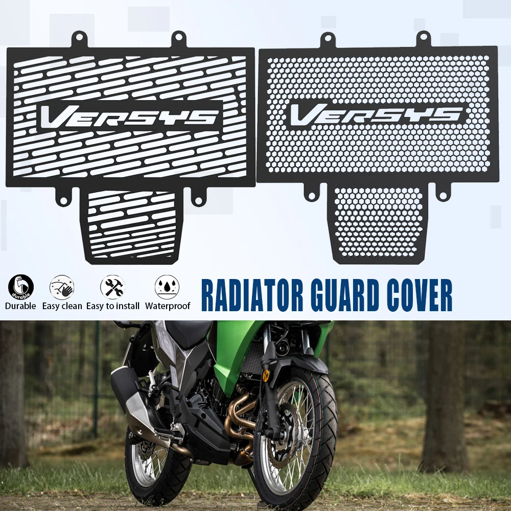 For Kawasasi VERSYS300 VERSYS 300 X300 KLE300 Radiator Grille Guard Grill Cooling Cover Protector VERSYS X-300 X 300 X-250
For Kawasasi VERSYS300 VERSYS 300 X300 KLE300 Radiator Grille Guard Grill Cooling Cover Protector VERSYS X-300 X 300 X-250