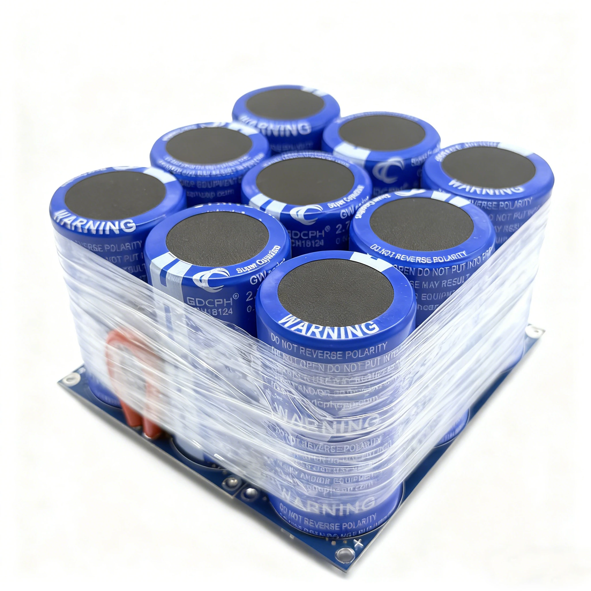 1Set GDCPH 24V55F Automotive Rectifier Module 2.7V500F 9Pcs Series Connection Bank For Backup Power Supply Large Capacity