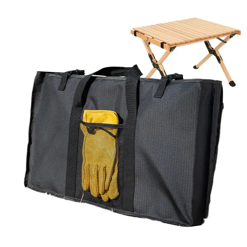 Camping Table Bag Dining Table Organizer Storage Bag Large Space Picnic Container Multi-Purpose Protective Cover For Beach
Camping Table Bag Dining Table Organizer Storage Bag Large Space Picnic Container Multi-Purpose Protective Cover For Beach