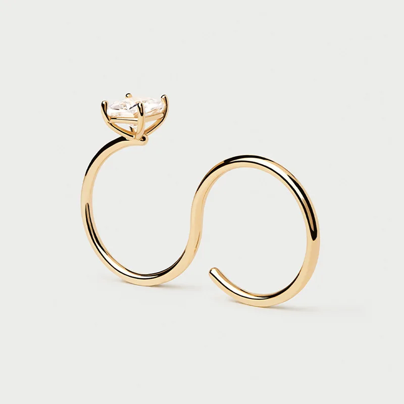 Jenny&dave Elegant S925 Sterling Silver S-shaped Diamond Studded Versatile Ringfashion Jewelry Party Jewelry Rings Women's Ring
Jenny&dave Elegant S925 Sterling Silver S-shaped Diamond Studded Versatile Ringfashion Jewelry Party Jewelry Rings Women's Ring