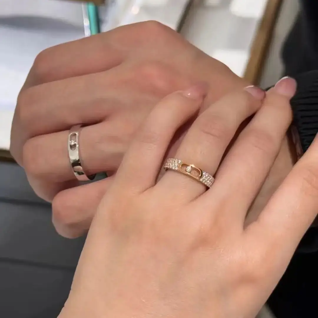 Роскошное модное обручальное кольцо из стерлингового серебра 925 пробы с бриллиантами, раздвижной ромбовидный дизайн, роскошный ювелирный подарок на День святого Валентина 
Роскошное модное обручальное кольцо из стерлингового серебра 925 пробы с бриллиантами, раздвижной ромбовидный дизайн, роскошный ювелирный подарок на День святого Валентина