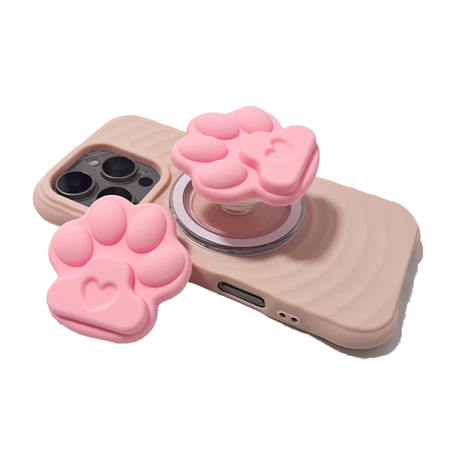 Милый мультяшный силиконовый держатель для телефона с кошачьим когтем, чехол-подставка для телефона, поддержка iPhone17 iPhone16 Pro Max Samsung
Милый мультяшный силиконовый держатель для телефона с кошачьим когтем, чехол-подставка для телефона, поддержка iPhone17 iPhone16 Pro Max Samsung