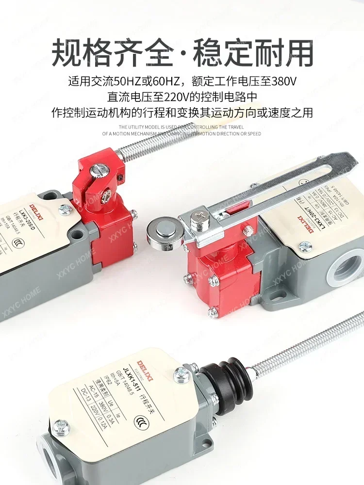 Travel switch JLXK1-111 small limiter LXK3-20S/T induction waterproof YBLX5114
Travel switch JLXK1-111 small limiter LXK3-20S/T induction waterproof YBLX5114