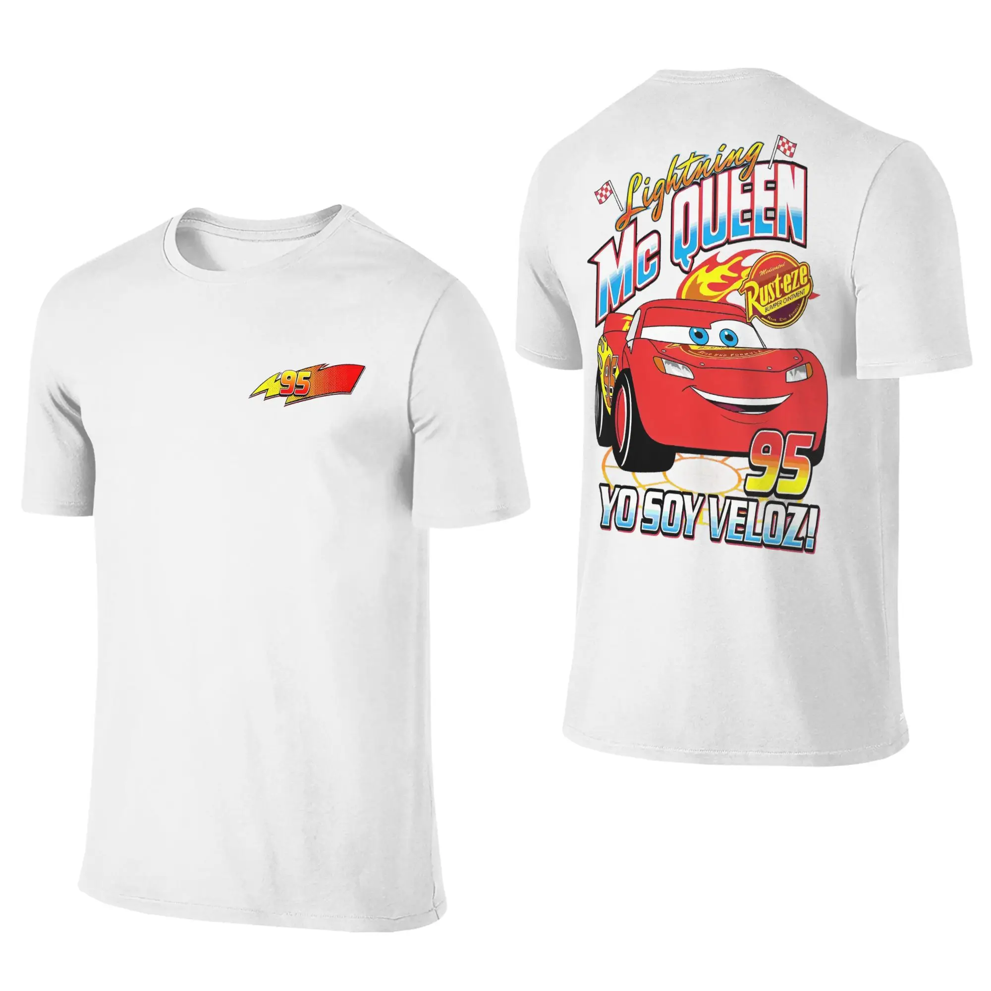 Футболки с молнией Mcqueen Cars 95, мужские и женские хлопковые хипстерские футболки с круглым вырезом, футболка с героями мультфильмов, одежда с короткими рукавами, большие размеры
Футболки с молнией Mcqueen Cars 95, мужские и женские хлопковые хипстерские футболки с круглым вырезом, футболка с героями мультфильмов, одежда с короткими рукавами, большие размеры