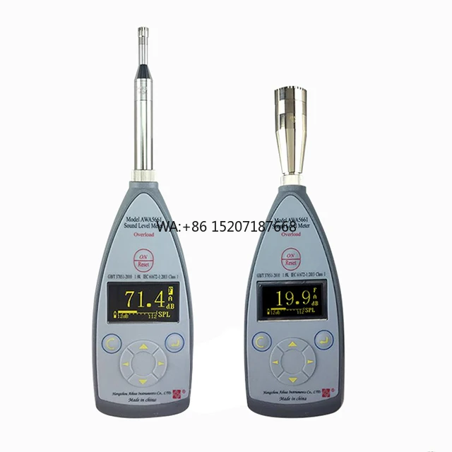 Digital Decibel Meter AWA5661-1C Sound Level Meter Class 1 Industrial Sound Meter
Digital Decibel Meter AWA5661-1C Sound Level Meter Class 1 Industrial Sound Meter