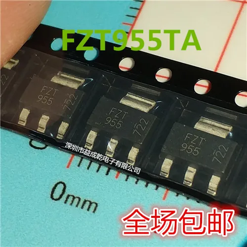 FZT955 FZT955TA 140В 4А СОТ-223 10шт.
FZT955 FZT955TA 140В 4А СОТ-223 10шт.