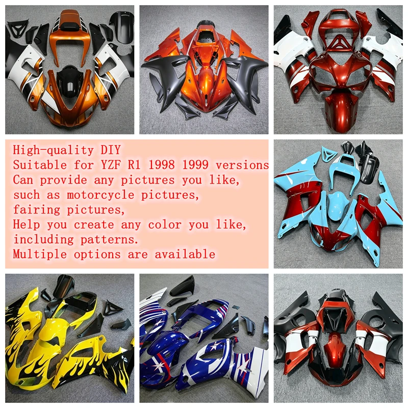 YZF R1 4Gifts New ABS Motorcycle Full Fairings Kit Fit For Yamaha R1 1998 1999 Bodywork Set A variety of options are available
YZF R1 4Gifts New ABS Motorcycle Full Fairings Kit Fit For Yamaha R1 1998 1999 Bodywork Set A variety of options are available