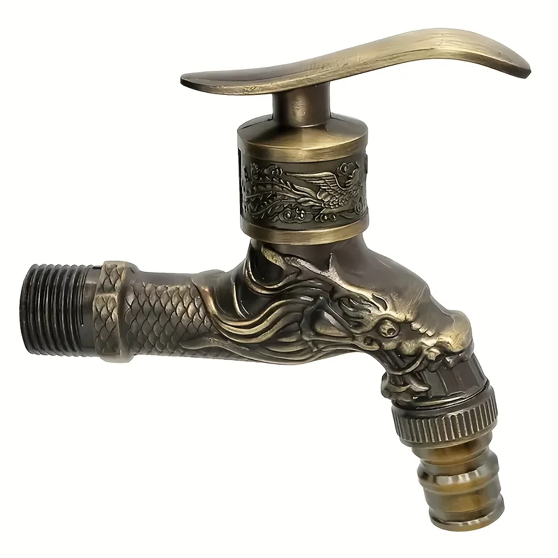 Commercial Antique Bronze Carved Single Cold Tap Wall Mount Utility Washing Machine Mop Pool Water Valve
Commercial Antique Bronze Carved Single Cold Tap Wall Mount Utility Washing Machine Mop Pool Water Valve