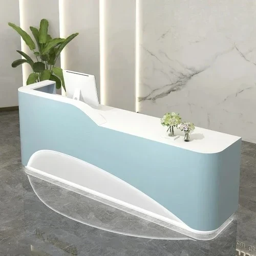 Cashier Company Front Desk Arc Clothing Shop Bar Counter Simple Beauty Salon Reception Desk
Cashier Company Front Desk Arc Clothing Shop Bar Counter Simple Beauty Salon Reception Desk