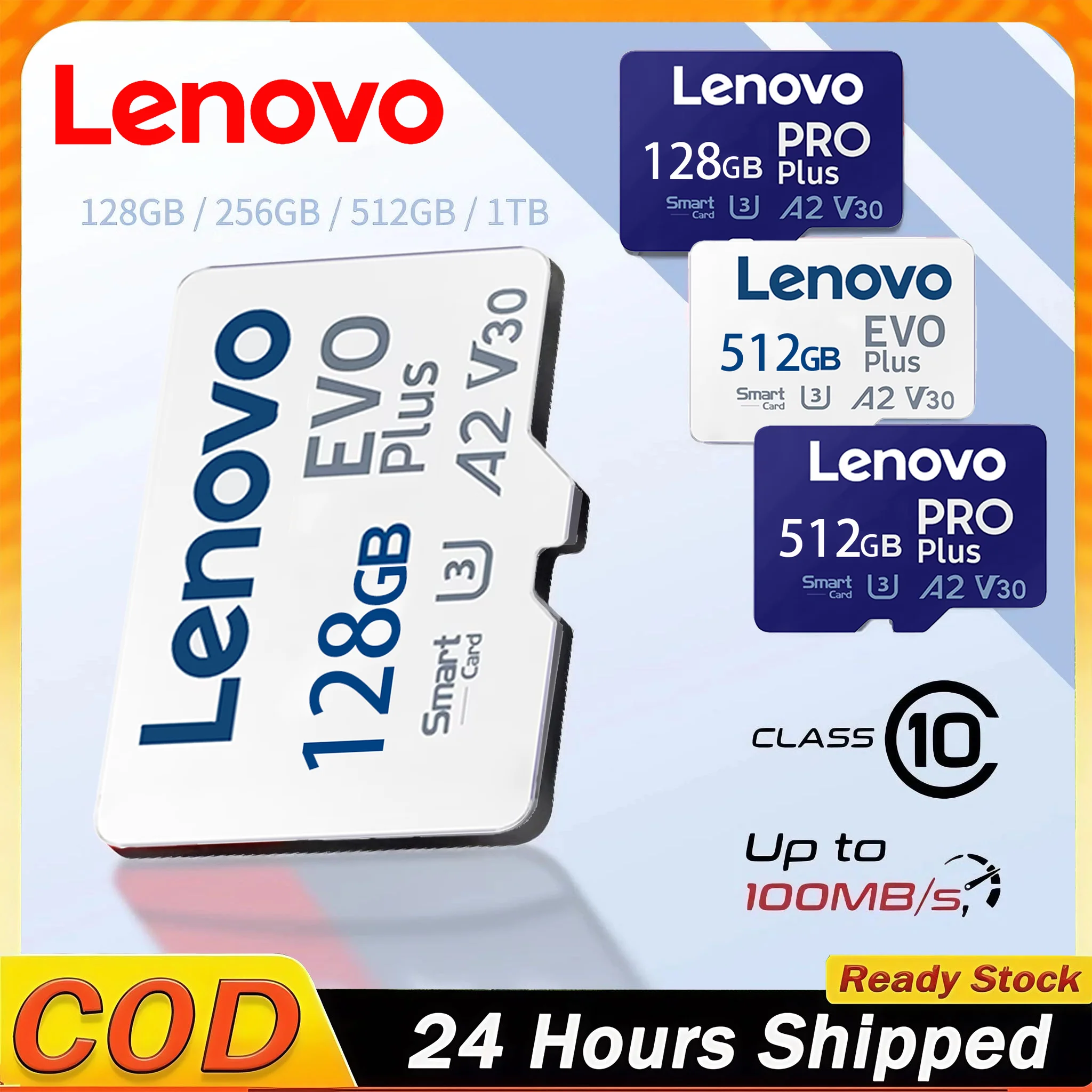Lenovo Micro SD Card 1TB Class10 High Speed Flash Memory Cards 128GB TF Card U3 V60 TF Flash Card For Cameras Phones Table Drone
Lenovo Micro SD Card 1TB Class10 High Speed Flash Memory Cards 128GB TF Card U3 V60 TF Flash Card For Cameras Phones Table Drone