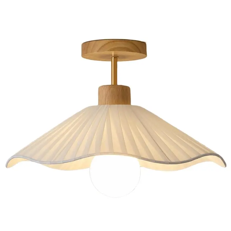 A24F-Semi Flush Mount Ceiling Light,Modern Ceiling Light Fixture Shaped Fabric Shade,For Bedroom,Living Room,Hallway
A24F-Semi Flush Mount Ceiling Light,Modern Ceiling Light Fixture Shaped Fabric Shade,For Bedroom,Living Room,Hallway