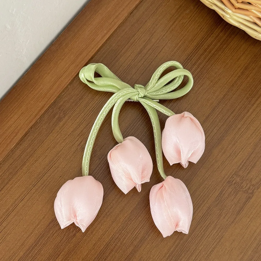 Versatile Chiffon Tulip Hair Clips Korean Style Elegant Floral Hair Clips Sweet Pastel Flower Bow Hairpin Girl Hair Accessories
Versatile Chiffon Tulip Hair Clips Korean Style Elegant Floral Hair Clips Sweet Pastel Flower Bow Hairpin Girl Hair Accessories