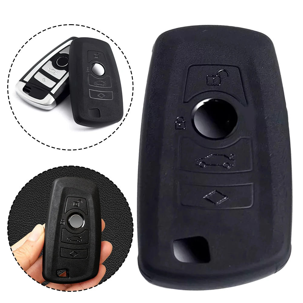 Premium Matte Black TPU Car Key Fob Cover Case For BMW - Full Protection Car Key Fob Cover Case Holder Accessories
Premium Matte Black TPU Car Key Fob Cover Case For BMW - Full Protection Car Key Fob Cover Case Holder Accessories