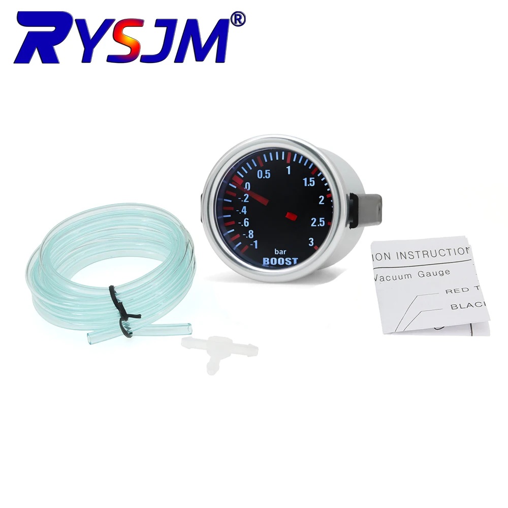-1~0~3.0 BAR 2"52MM Mechanical Turbo Boost Car Gauge Meter Auto White LED Universal
-1~0~3.0 BAR 2"52MM Mechanical Turbo Boost Car Gauge Meter Auto White LED Universal