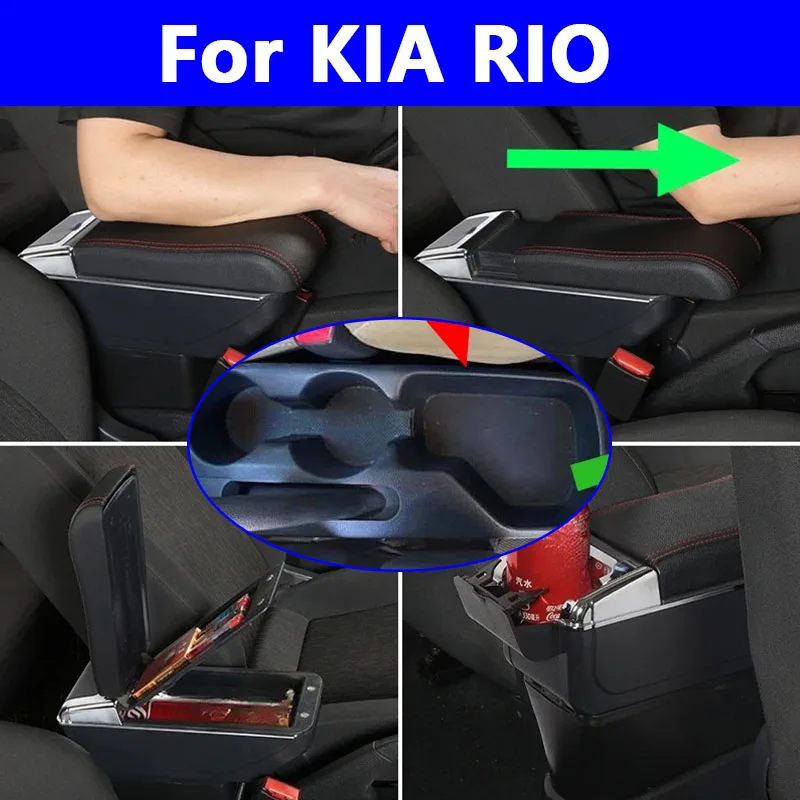 Украшение салона автомобиля, черный ящик для хранения для Kia Rio, подлокотник центральной консоли, аксессуары для салона автомобиля только для левого руля
Украшение салона автомобиля, черный ящик для хранения для Kia Rio, подлокотник центральной консоли, аксессуары для салона автомобиля только для левого руля