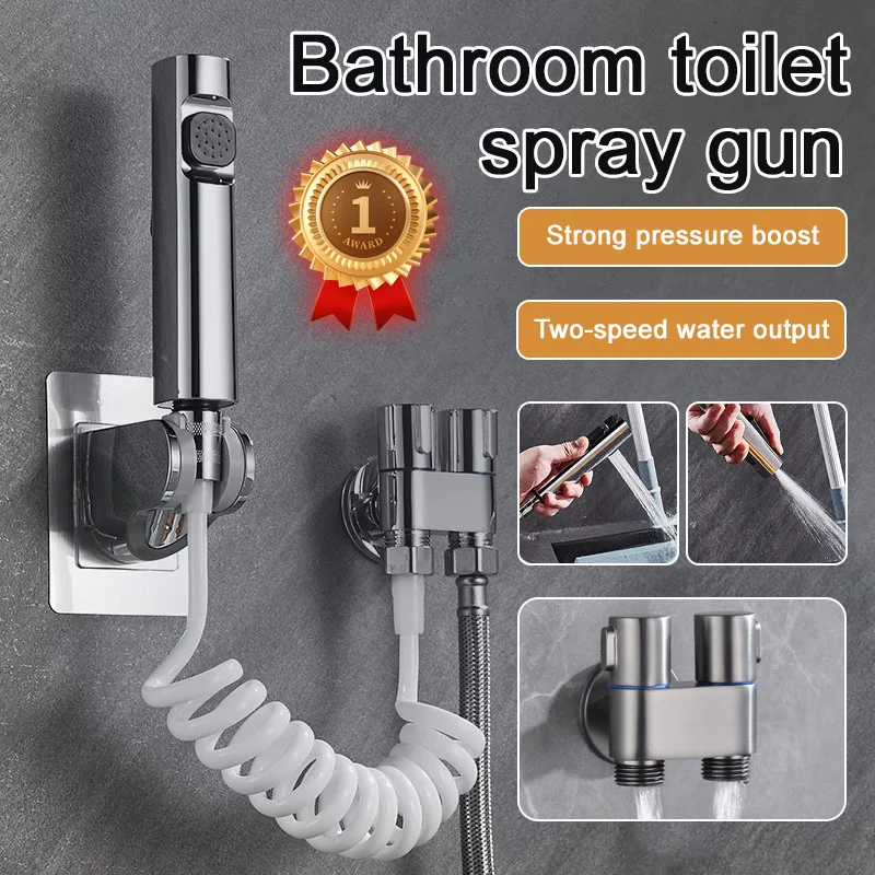 Toilet Mate Bathroom Washers Gun Gray High Pressure Cleaning Bathroom Cleaning Faucets Small Spray Guns
Toilet Mate Bathroom Washers Gun Gray High Pressure Cleaning Bathroom Cleaning Faucets Small Spray Guns