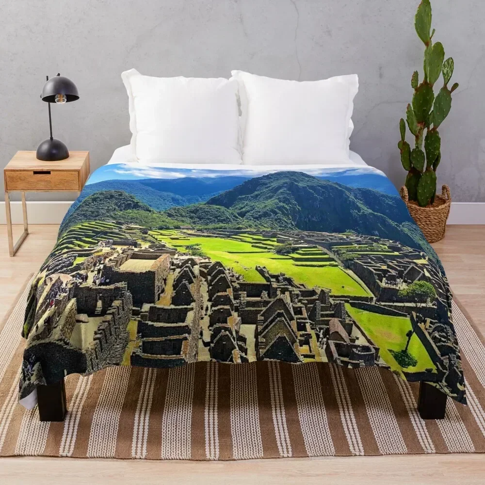Machu Picchu Throw Blanket Durable Warm Blanket for Daily Home Use
Machu Picchu Throw Blanket Durable Warm Blanket for Daily Home Use