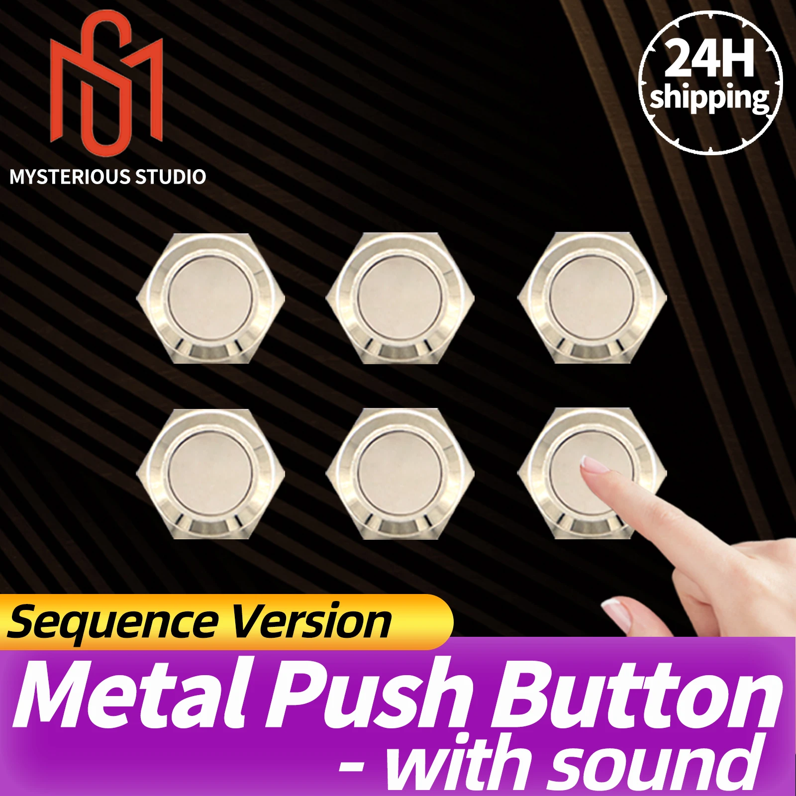 Mysterious Studio Store Escape Room Buttonsr Short Flat Metal Push Button Game Puzzle 1987 Superb
Mysterious Studio Store Escape Room Buttonsr Short Flat Metal Push Button Game Puzzle 1987 Superb