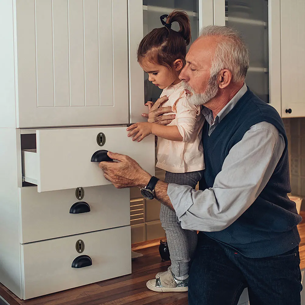 10 PCS Desk Furniture Hardware Lock Keyhole Cover Dresser Drawer Plate Cabinet Door Decorative
10 PCS Desk Furniture Hardware Lock Keyhole Cover Dresser Drawer Plate Cabinet Door Decorative