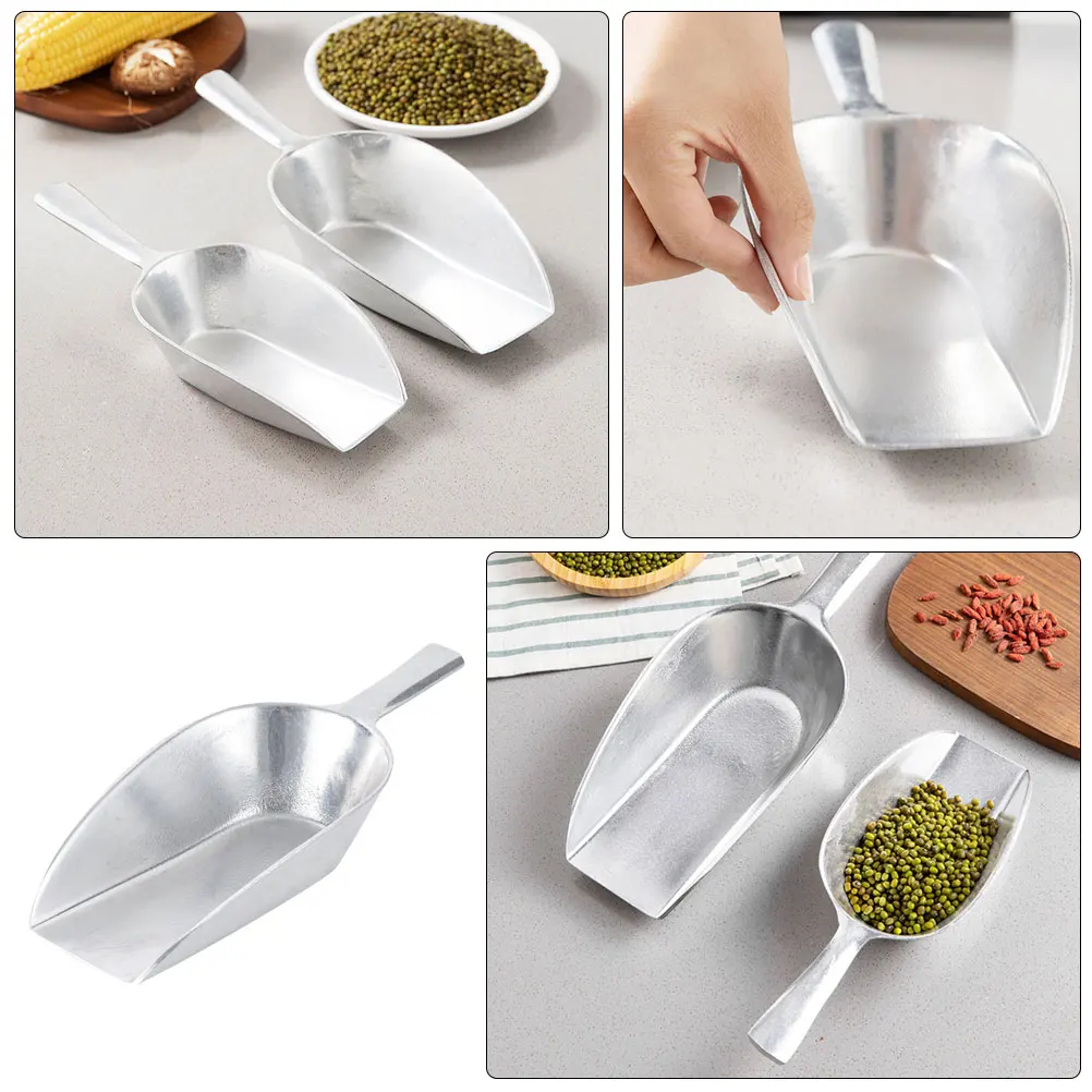 Multifunctional Aluminum Shovel Kitchen Scoop Flour Candy Grain Food Serving Rice Tool Restaurant Bar Utensil
Multifunctional Aluminum Shovel Kitchen Scoop Flour Candy Grain Food Serving Rice Tool Restaurant Bar Utensil