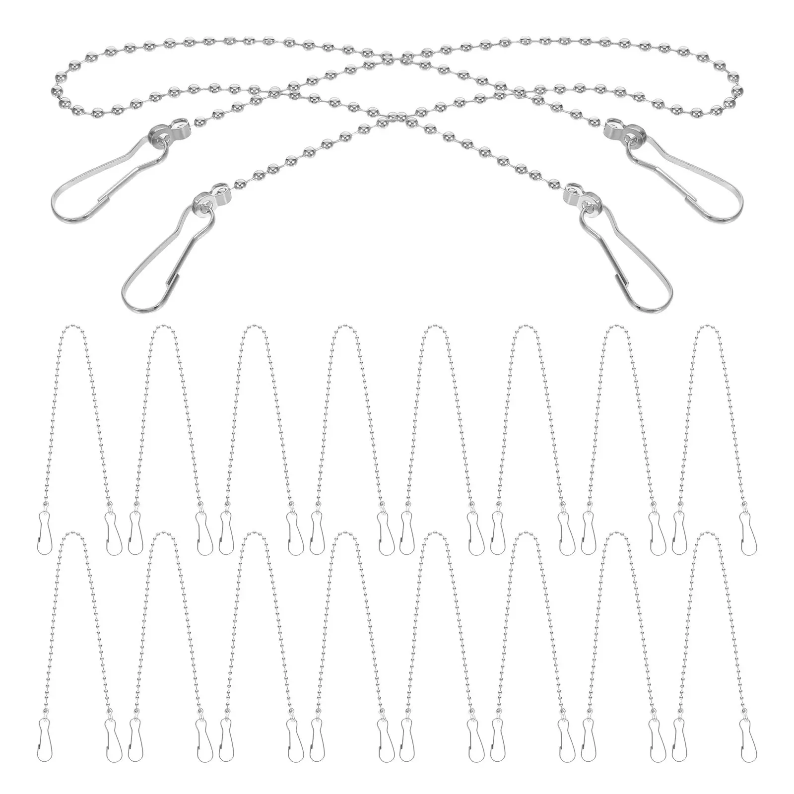 24 шт. металлических подвесных цепей с крючками для садовых корзин, рекламных щитов, вывесок, кормушек для птиц, декоративных цепей
24 шт. металлических подвесных цепей с крючками для садовых корзин, рекламных щитов, вывесок, кормушек для птиц, декоративных цепей
