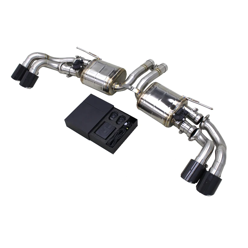 OEM Stainless Steel Exhaust Pipes For BMW X6 E71/E72 N54/N55 3.0 2007-2014 Vacuum Valve Muffler Catback Carbon Black Tips
OEM Stainless Steel Exhaust Pipes For BMW X6 E71/E72 N54/N55 3.0 2007-2014 Vacuum Valve Muffler Catback Carbon Black Tips