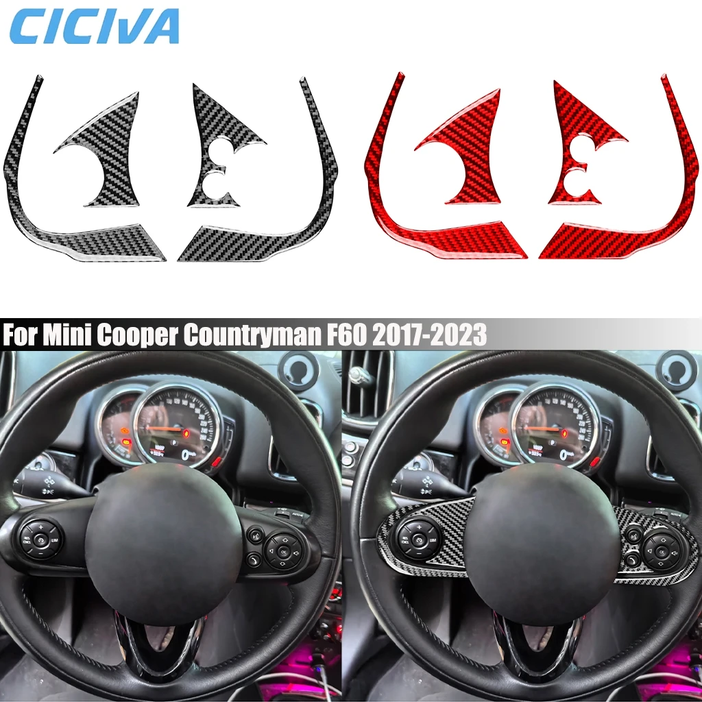For Mini Cooper Countryman F60 2017-2023 Soft Carbon Fiber Driver Button Panel Car Accessories Interior Cover Sticker Auto Trim
For Mini Cooper Countryman F60 2017-2023 Soft Carbon Fiber Driver Button Panel Car Accessories Interior Cover Sticker Auto Trim