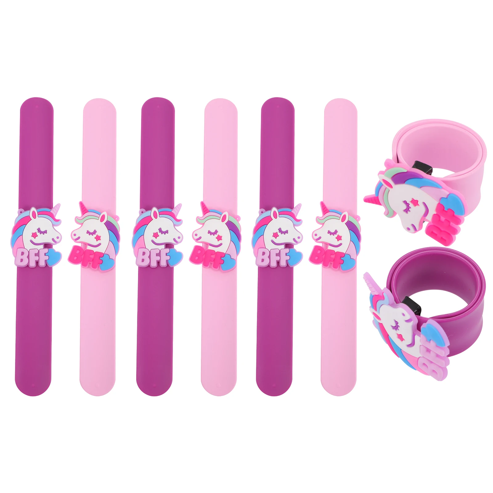 8pcs Slap Bracelets For Kids Party Favors Halloween Birthday Costume Accessories Wristbands Slap Bands Slapband Slapbracelet
8pcs Slap Bracelets For Kids Party Favors Halloween Birthday Costume Accessories Wristbands Slap Bands Slapband Slapbracelet