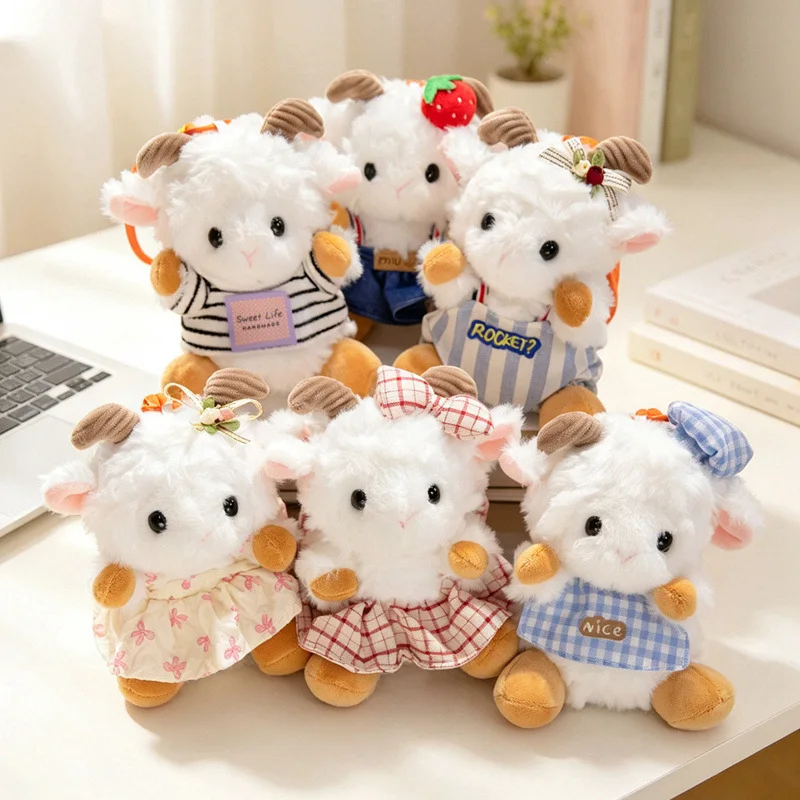 15cm Colourful Sheep Plush Keychains Pendant Girls Backpack Bag Kawaii Lamb Plush Keyrings Car Phone Hanging Plush Pendant
15cm Colourful Sheep Plush Keychains Pendant Girls Backpack Bag Kawaii Lamb Plush Keyrings Car Phone Hanging Plush Pendant