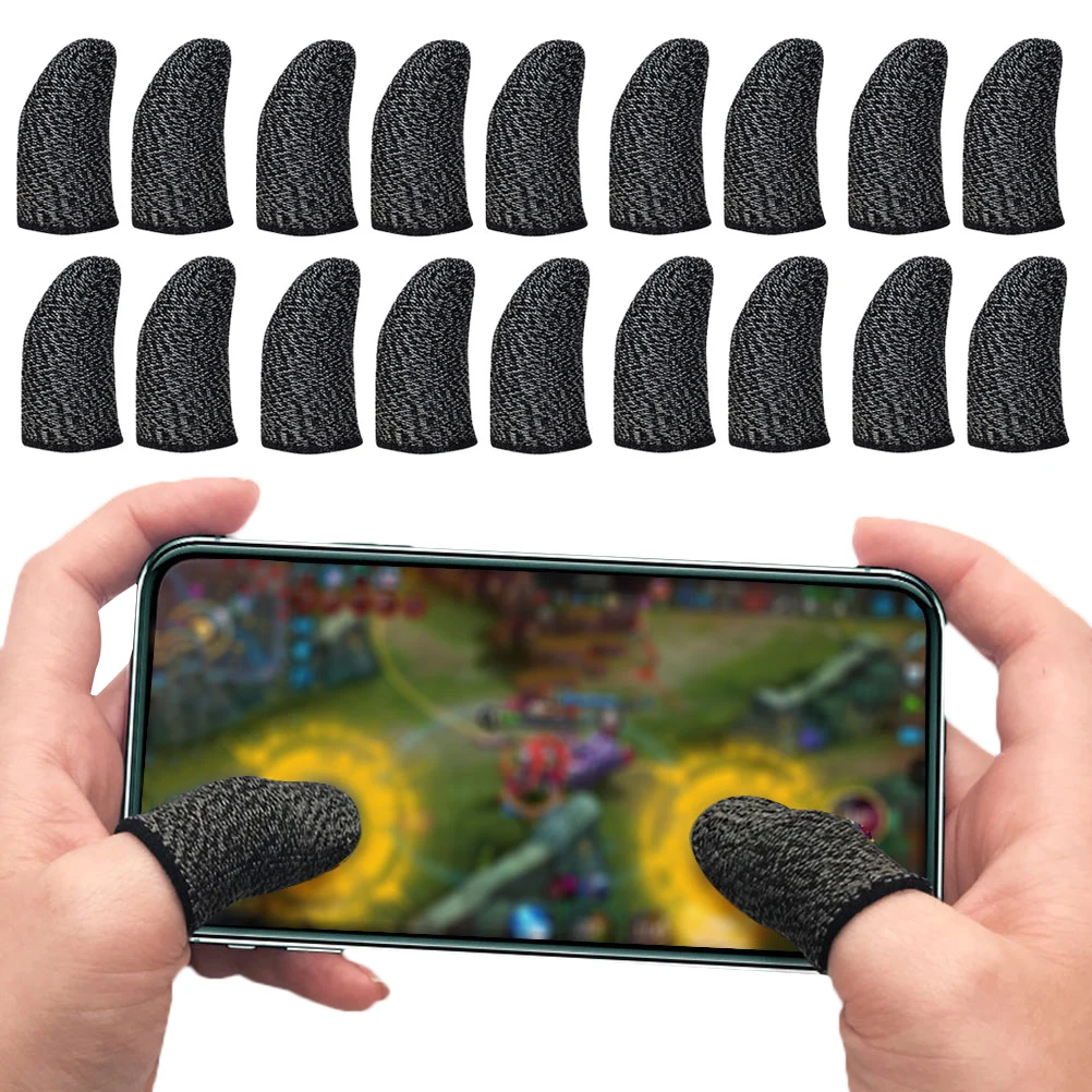 Protectors Non-slip Finger Cots Touchscreen Gloves Mobile Game Accessories Breathable
Protectors Non-slip Finger Cots Touchscreen Gloves Mobile Game Accessories Breathable